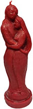 Load image into Gallery viewer, Red Couple Candle For Spell, Wicca, Hoodoo | Height: 5.5&#39;&#39; | Burning Hours: 3 |
