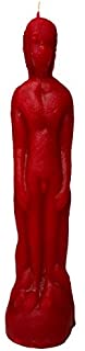 Red Male Figurine Candle For Spell, Wicca, Hoodoo | Height: 8'' | Burning Hours: 2 |