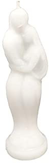White Couple Candle For Spell, Wicca, Hoodoo | Height: 5.5'' | Burning Hours: 3 |